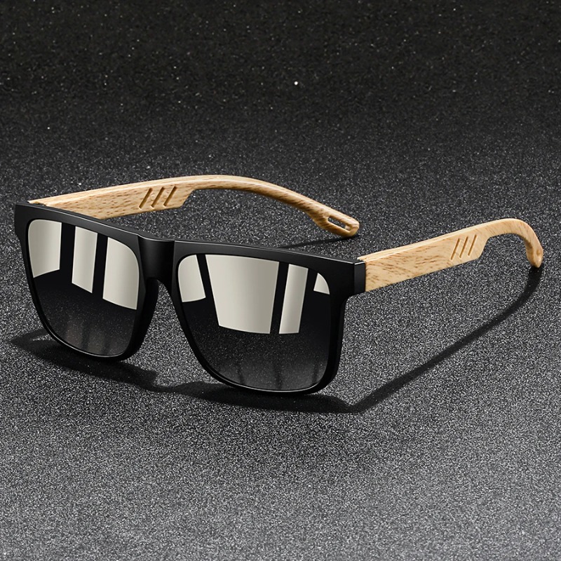 Lunettes de soleil carrées vintage tendance pour hommes et femmes, idéales pour la pêche et la conduite, de marque de luxe, protection UV400