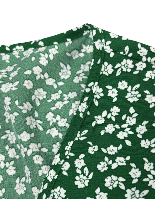 【Taille plus grande】 Robe à imprimé floral, robe décontractée à la mode Boho pour les vacances à la plage, vêtements grande taille pour femmes pour l'été