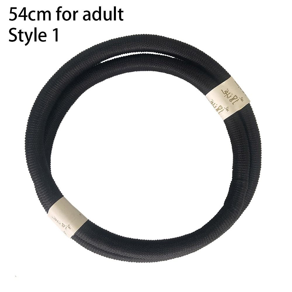 1 pièce Égal Shemagh noir pour homme, accessoire de tête islamique, style saoudien, arabe, Dubaï, du désert