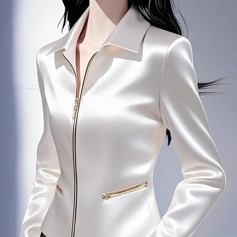 Chemisier femme 2025 printemps été haute qualité mode dames hauts tempérament confortable être tout-match dame loisirs chemise
