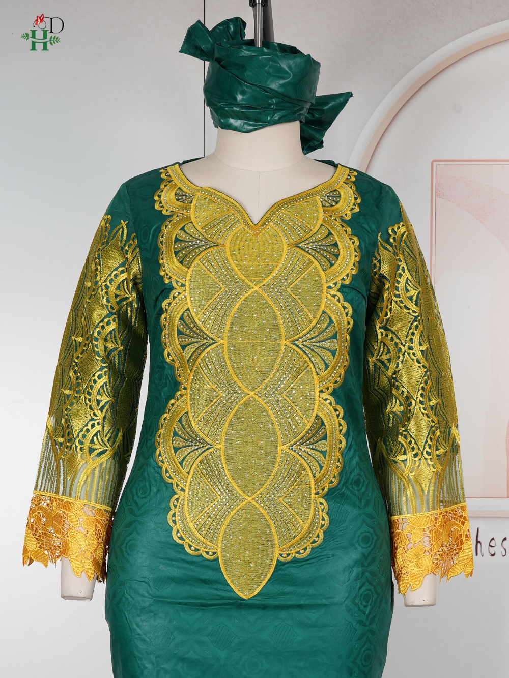 Vêtements africains H&D, robes traditionnelles brodées, robes originales en solde, robes africaines pour femmes, robes turques