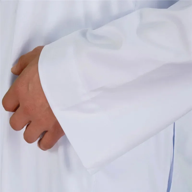 Hommes Dishdasha musulman à manches longues robe Daffah Thobe Jubba saoudien arabe Thoub caftan vêtements islamiques Robes Abaya dubaï moyen-orient