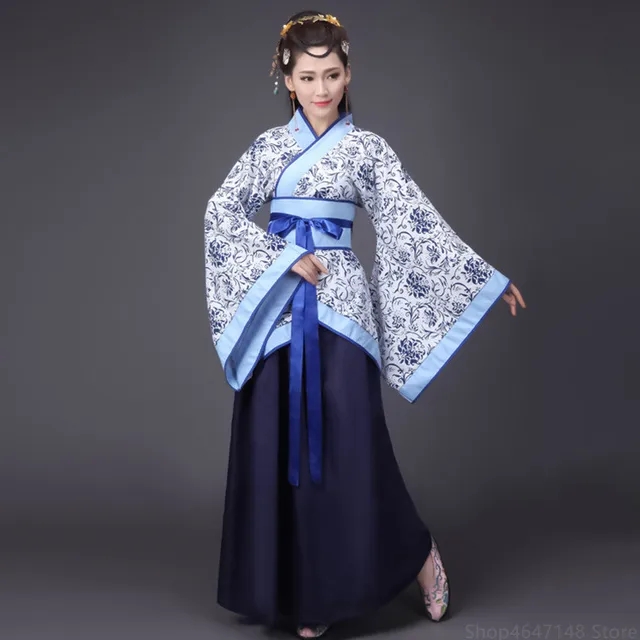 Robe asiatique traditionnelle hanfu pour femmes, costume de cosplay chinois Tang, vêtements de performance, améliore han fu, hanbok moderne, offre spéciale