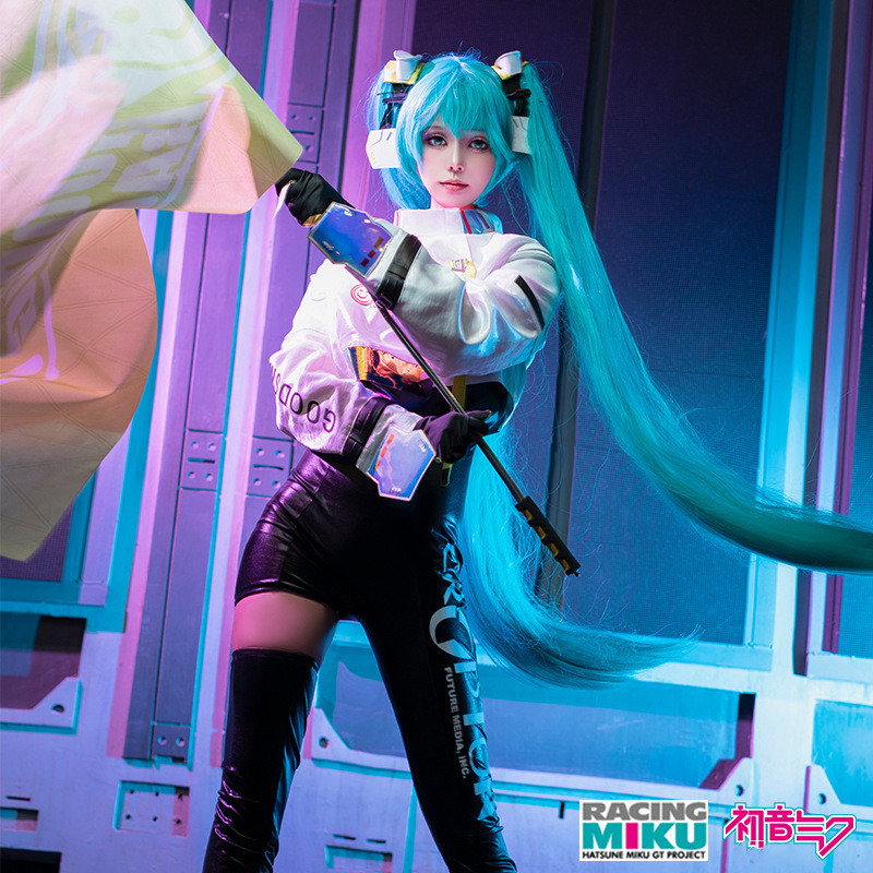 Costume de carnaval Miku pour Halloween, Costume de Cosplay de course, mignon, sœur royale Miku, 2022