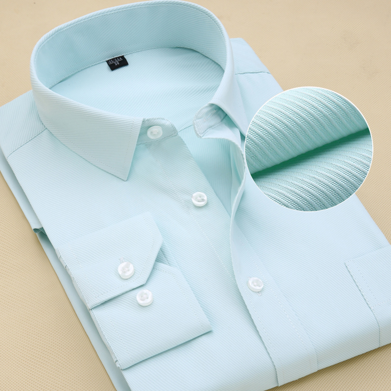 Grande taille à manches longues hommes robe chemise mode homme affaires vêtements de cérémonie bureau travail chemises blanches 45 46 47 48 grands vêtements