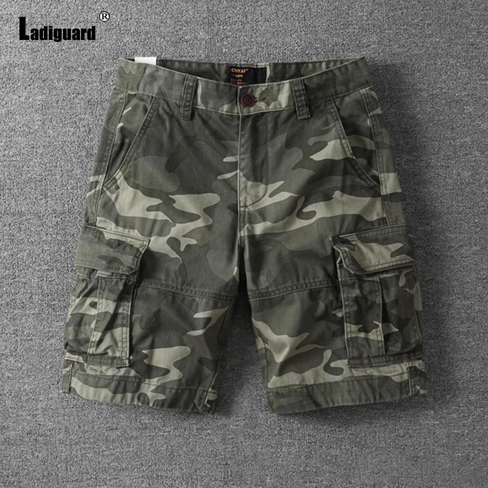 Short Cargo décontracté pour hommes, Style américain et européen, avec poche sur pied, short tactique classique, blanc, kaki, bas court d'extérieur, nouveau, 2025