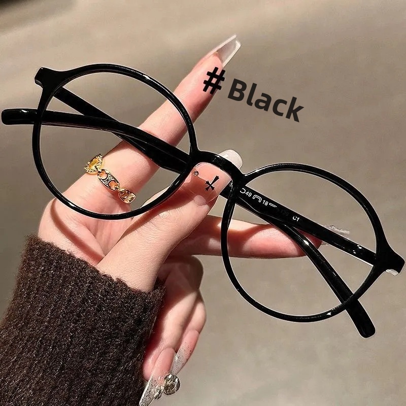 Nouvelles lunettes de lecture rondes femmes lunettes d'ordinateur hypermétropie presbytie lunettes lentille claire lunettes de Prescription очки для