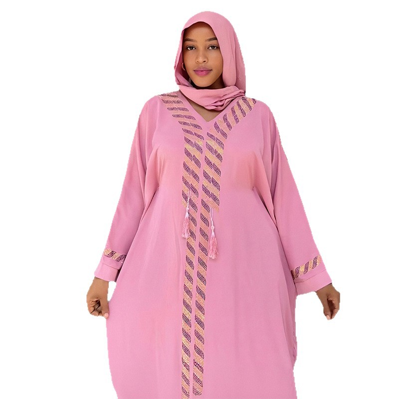 Robe musulmane Abaya Jalabiya femmes Eid robes saoudien longue Robe robes Hijab Islam Abayas foulard Ramadan marocain dubaï caftan