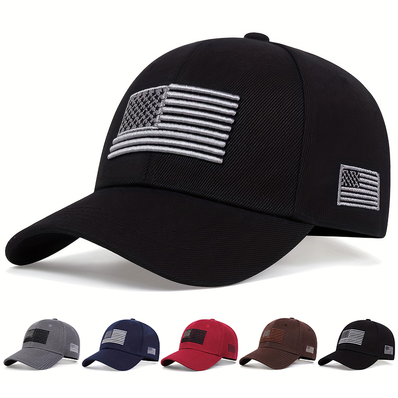 Casquette de baseball drapeau américain pour hommes, casquette snapback pour hommes et femmes, casquette de mode