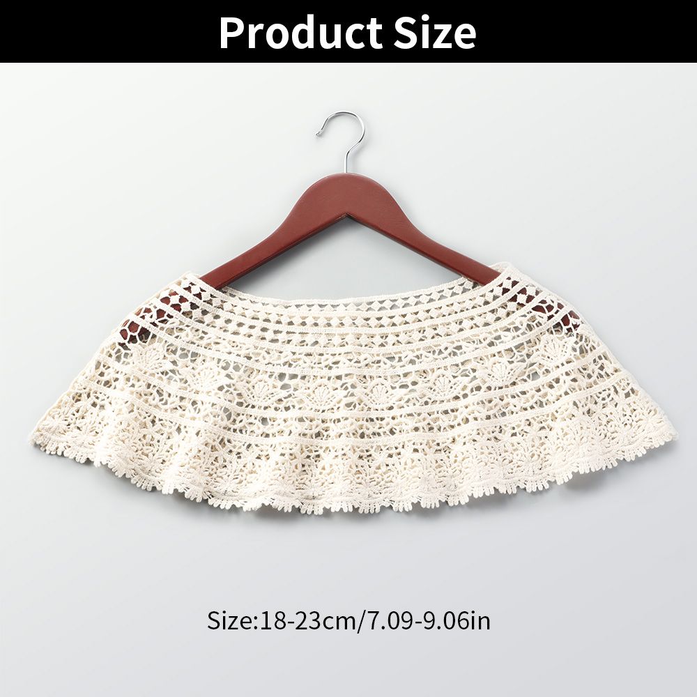 Écharpe en dentelle à pampilles pour femmes, écharpe hijab évidée, châle élégant pour dames, poncho, foulard, mode, printemps, été, 1 pièce