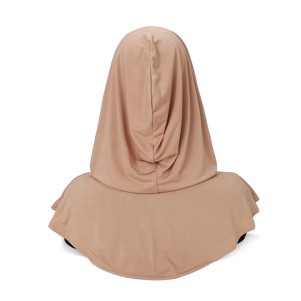 Nouveau Hijab prêt-à-porter, sous-bonnet musulman en jersey, foulard instantané, écharpe légère couvrant le cou, turban léger