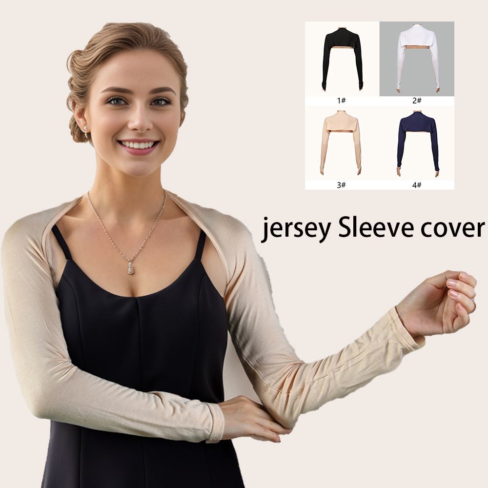 Mancommuniste en jersey pour femmes musulmanes, couverture modale en coton, faux col de bras, protection solaire initiée, document Sliod