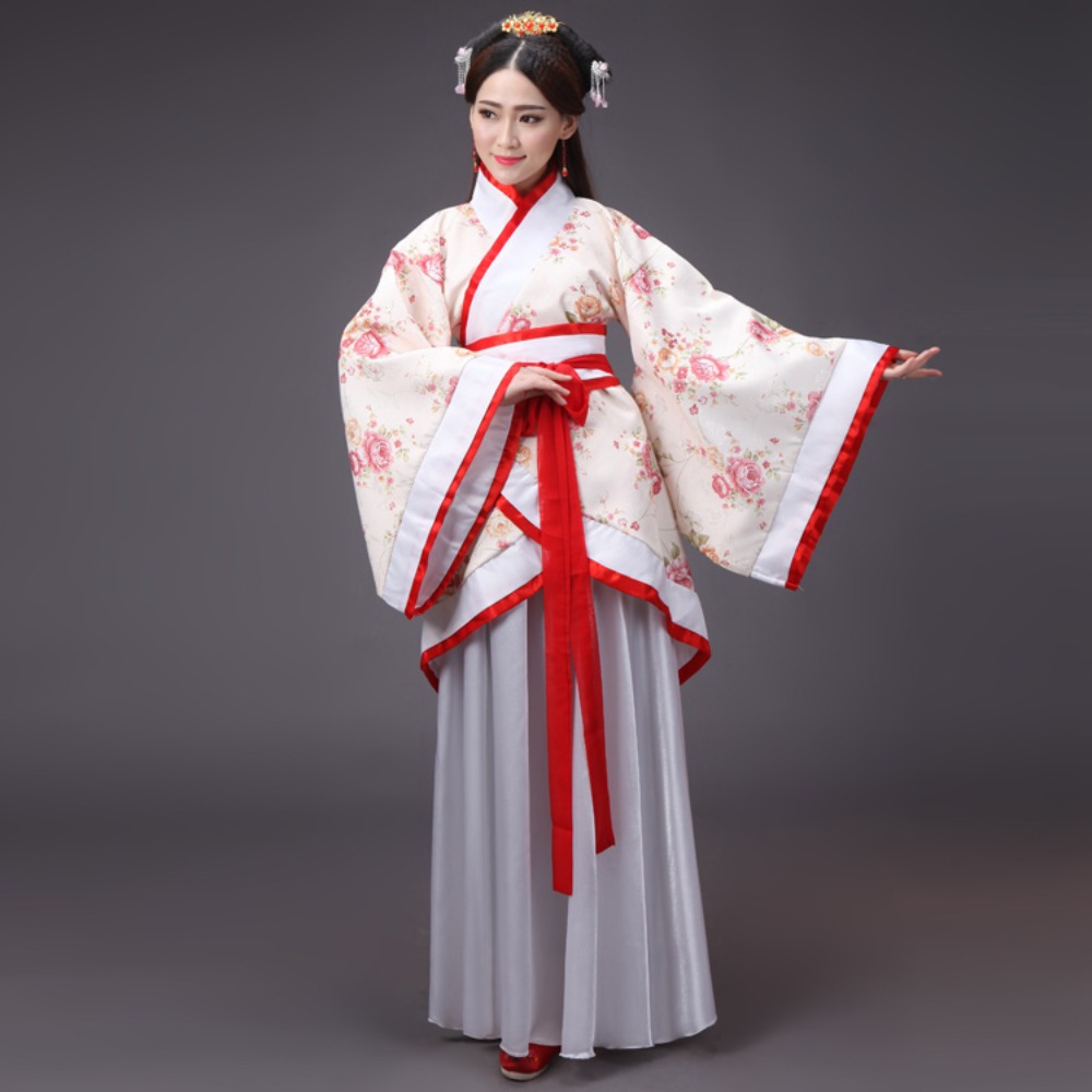 Hanfu – vêtements chinois pour femmes, Costumes de spectacle Cosplay, vêtements de danse, vêtements de fête sur scène pour filles, Style ethnique Vintage