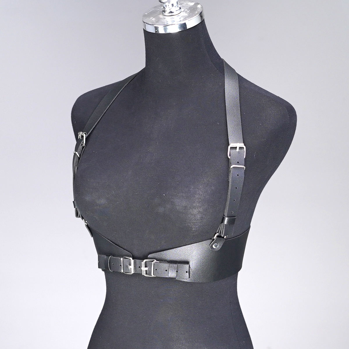 Ceinture décorative Punk pour femmes, Style de rue, ceinture à bretelles réglable, harnais Corset, accessoires pour vêtements gothiques
