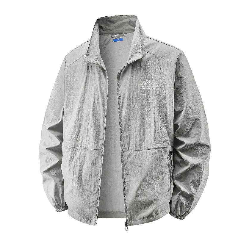 Vêtements de protection solaire pour hommes, coupe ample, résistants aux UV, confortables et respirants, à manches longues, pour l'été