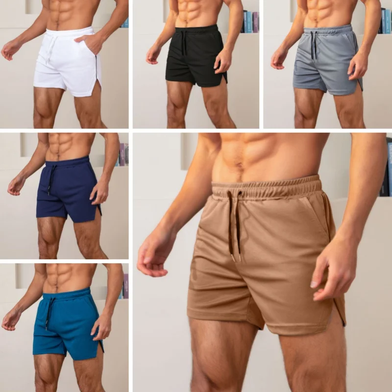 Shorts de sport décontractés pour hommes, respirants, à séchage rapide, pour la course, le Crossfit, la plage, l'entraînement et le basketball, vêtements pour hommes