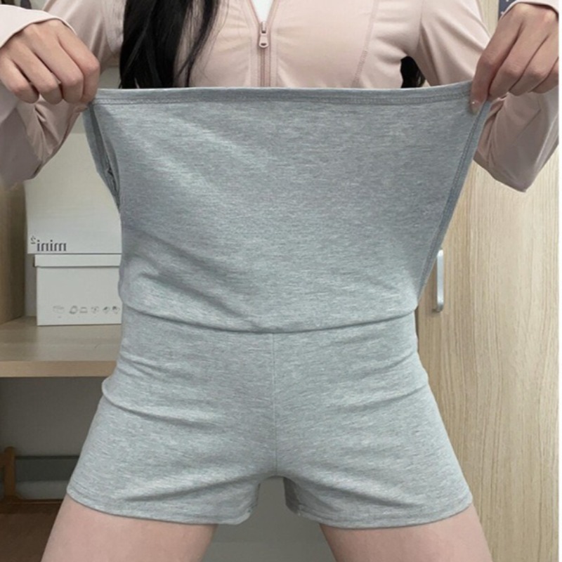 Hot Girl Pure Desire jupe courte ajustement serré hanche étreinte gris sport a-ligne Version femmes jupe anti-dérapant ceinture pantalons de sécurité