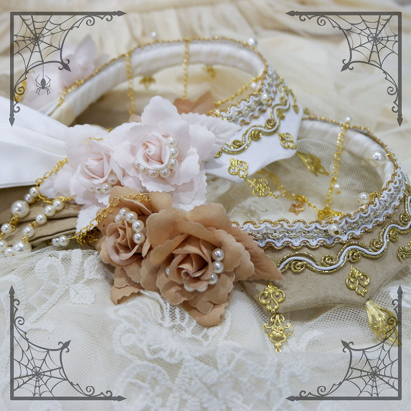 Couronne gothique Tudor pour femme, diadème Renaissance, pièce de sauna Lolita, chapeau, groupe de sauna royal français, palais européen, cosplay, accessoires pour cheveux