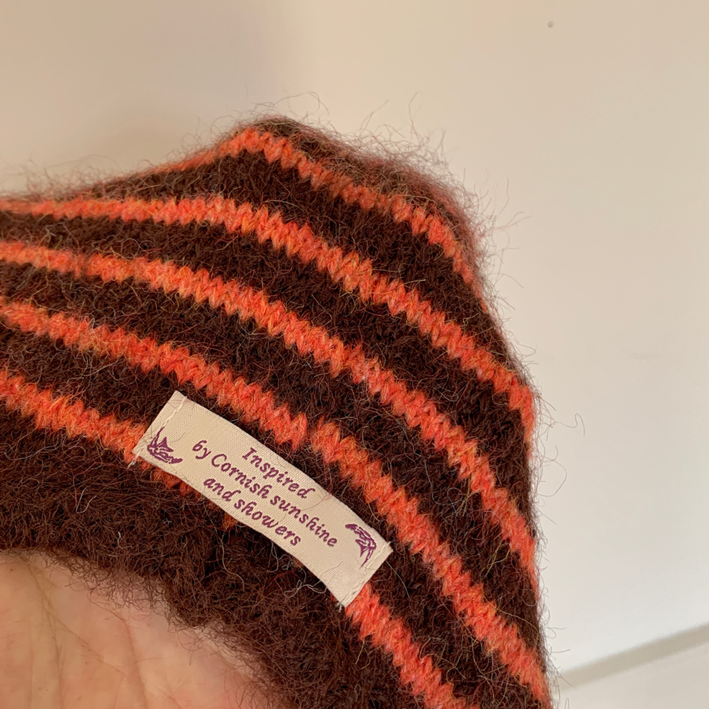 Chapeau d'hiver en laine tricoté pour femmes, bonnet rayé, Baggy, chaud, coupe-vent, cagoule de Ski en plein air, décontracté, nouveau