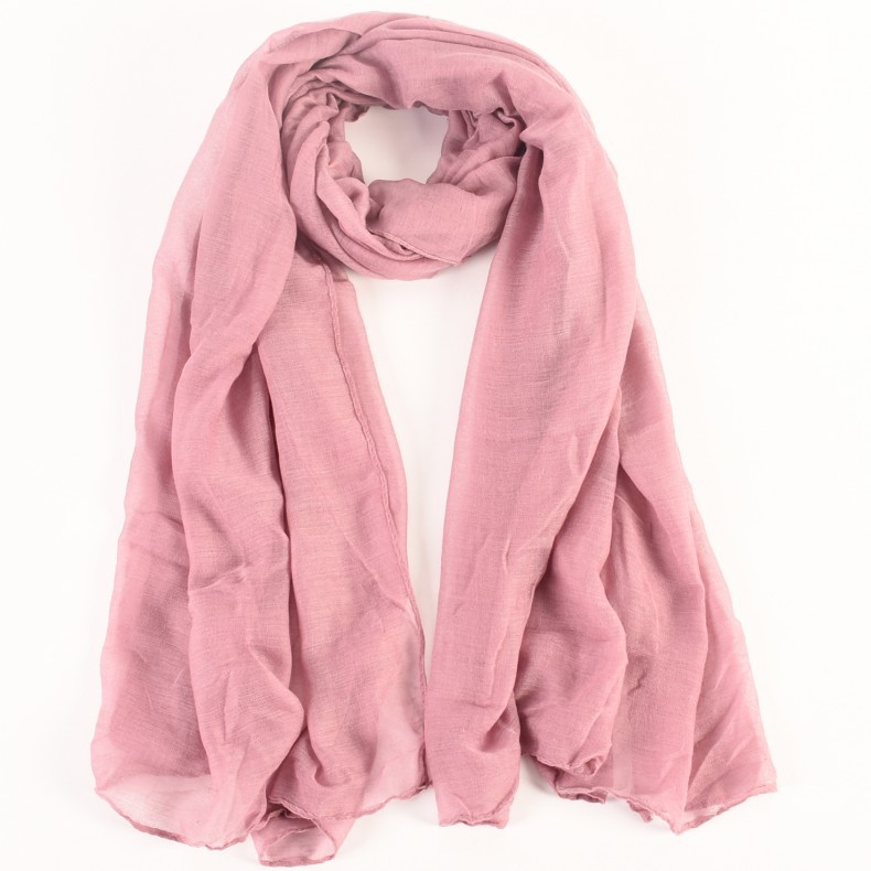 Nouvelles femmes 90x180CM coton lin écharpe châle Hijab Long Foulard foulards couleur unie doux femme Foulard plage étoles écharpe