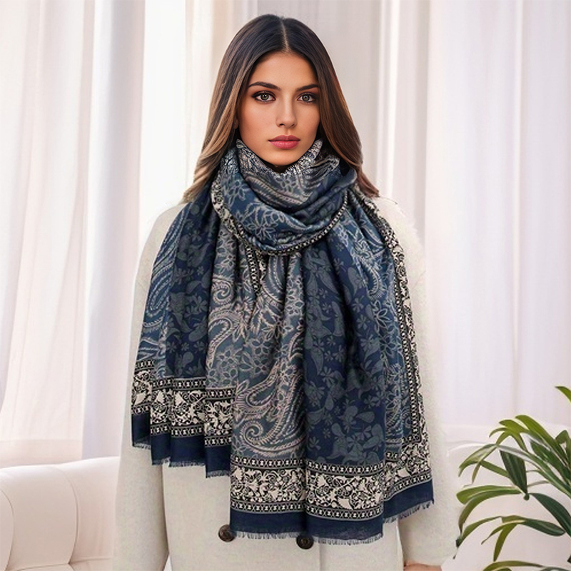 Nouveau Paisley coton Pashmina châle dame enveloppement chaud hiver foulards automne Design imprimé femme Foulard plage étoles écharpe de luxe