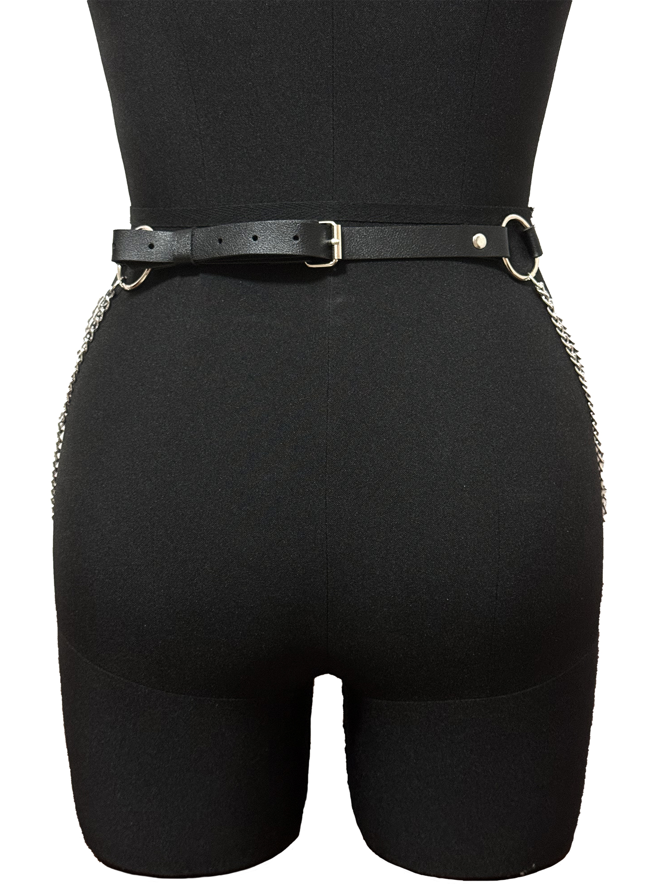 Harnais de mode pour femme, ceinture jarretière, ceinture corset de taille, harnais de taille en cuir PU, harnais de cuisse, accessoires vestimentaires gothiques