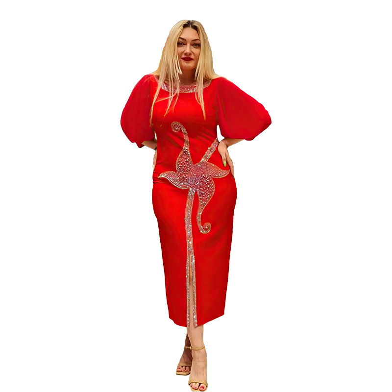 Robe de Soirée Africaine Dashiki Ankara pour Femme, Tenue de Mariage, Sexy, Batterie, Fendue, Longue, Vêtements Africains, Grande Taille, 2023