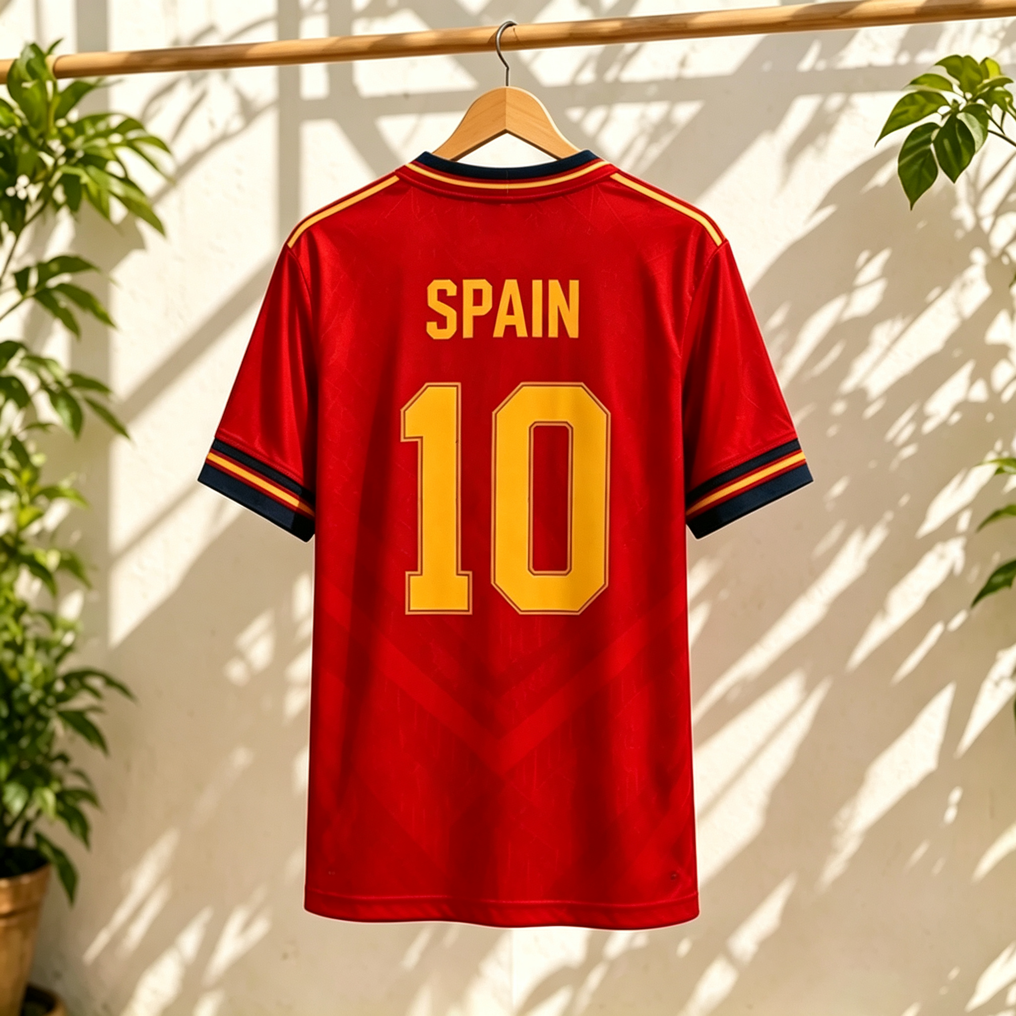 Maillot de football 2026 Homme Femme Espagne La Furia Roja N°10 Séchage rapide Entraînement sportif Manches courtes