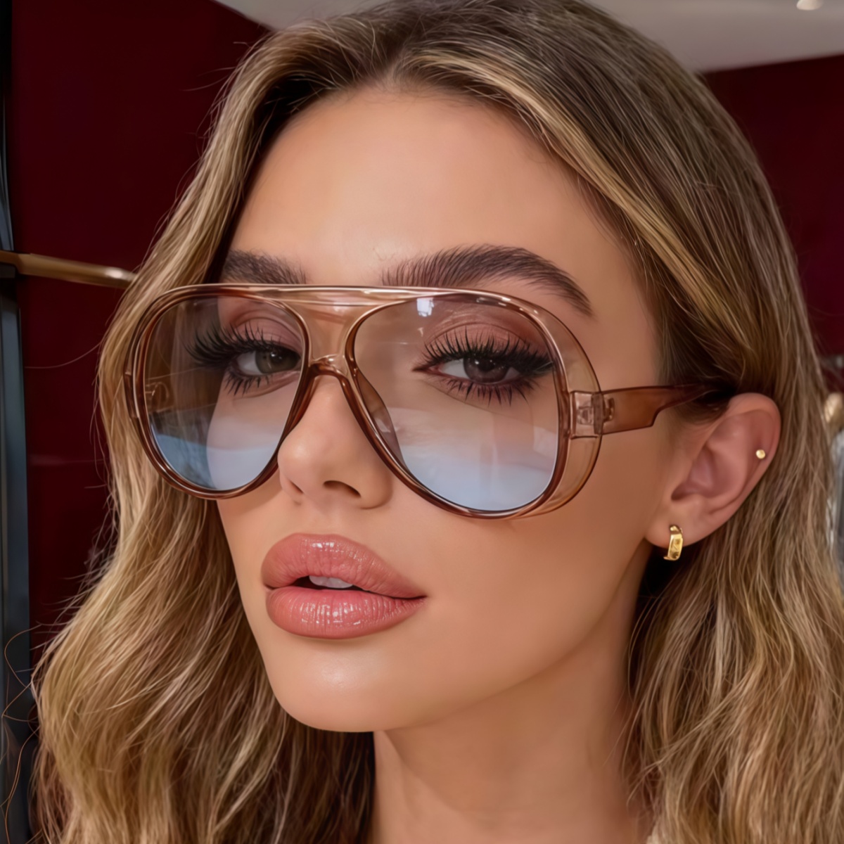Lunettes de soleil tendance pour hommes et femmes de style rétro européen et américain, polyvalentes, pour l'été, protection solaire et anti-UV