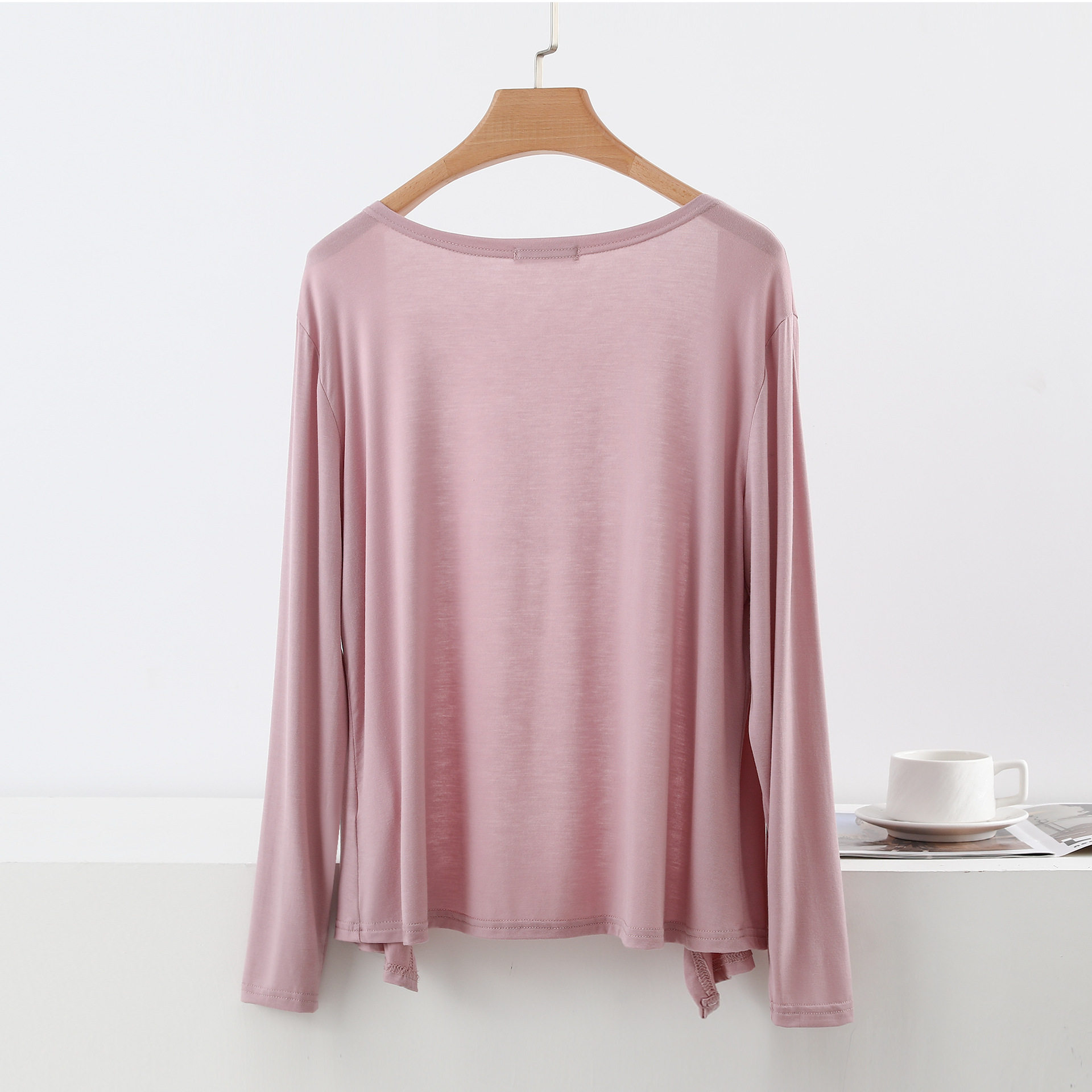 Cardigan Modal grande taille L à 6XL pour femme, chemise à manches longues, Protection solaire, ample, couverture climatisée, hauts ouverts sur le devant