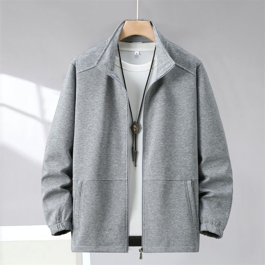 Veste à col montant pour hommes, manteau de printemps et d'automne, vestes décontractées pour hommes, grande taille, 10XL, 12XL