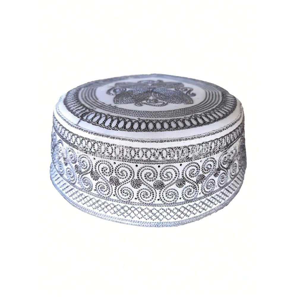 Chapeau rond brodé pour hommes musulmans, Kufi respirant décontracté pour tous les jours, couvre-chef islamique polyvalent et tendance
