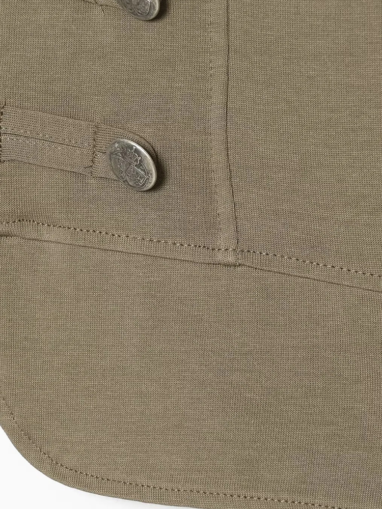 Nouveau Gilet Élégant pour Femme Style Vintage avec Boutons Décoratifs – Idéal pour les Fêtes