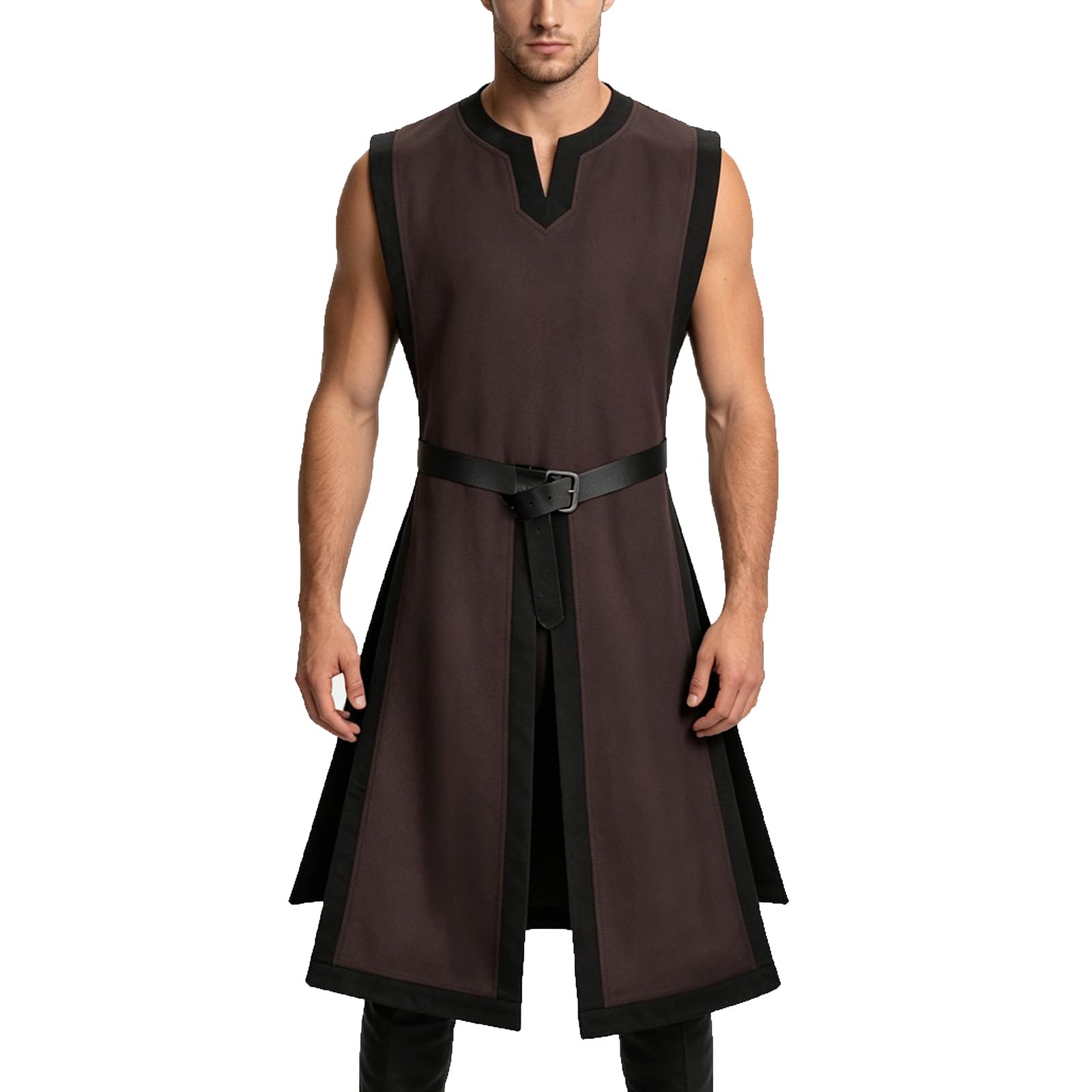 Cape, Robe et Tunique Médiévale Renaissance pour Homme, Style Chevalier Viking, Pirate, Vintage, pour Spectacle Scénique et LARP
