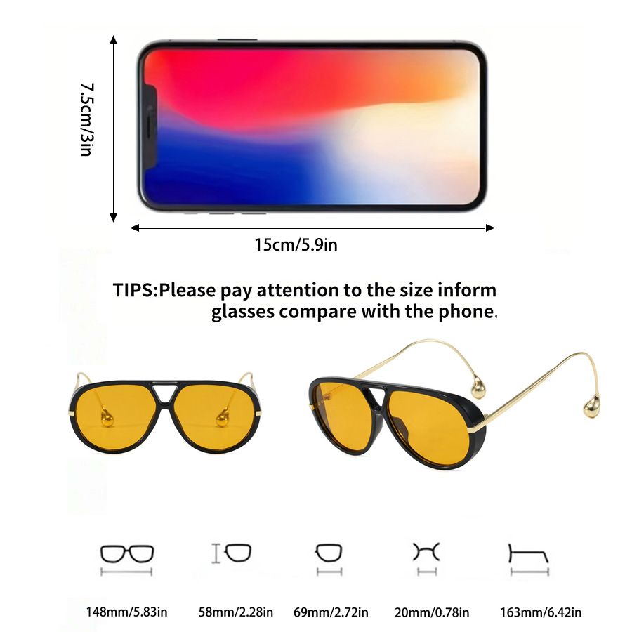 Marque de luxe concepteur surdimensionné pilote lunettes de soleil femmes pour hommes 2025 populaire Vintage lunettes de soleil Punk Double pont