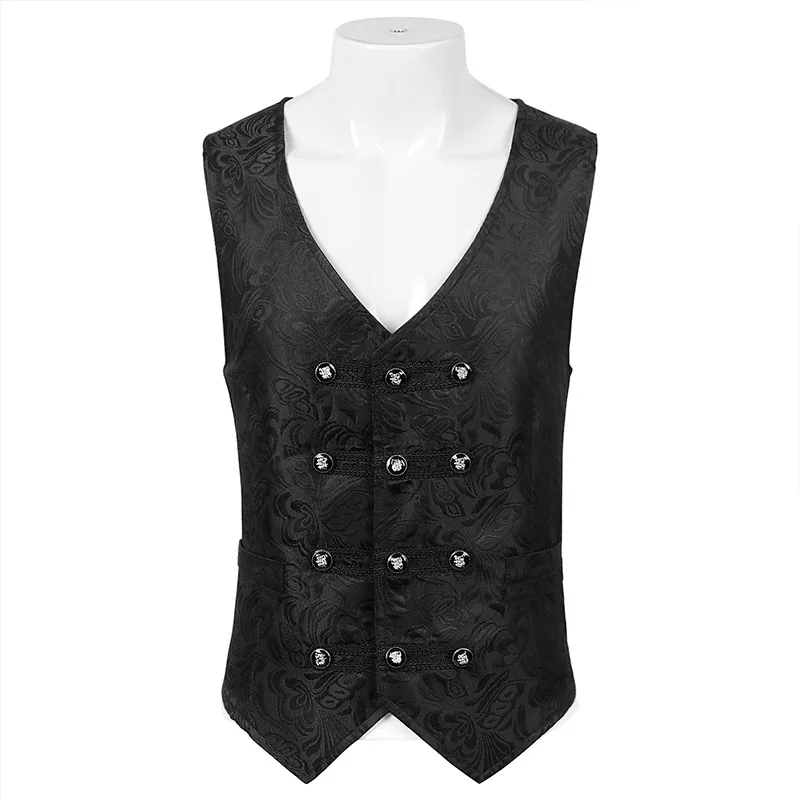 Hommes Steampunk Renaissance Prince Halloween Cosplay tenue gothique médiéval victorien édouardien chemise gilet pantalon redingote Costume nouveau
