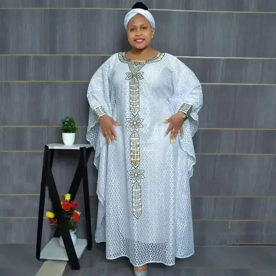 Robes de Soirée et de Mariage Personnalisées Grande Taille pour Femmes Africaines 2025 – Nouveaux Modèles Dashiki, Ankara, Broderie Bazin Riche