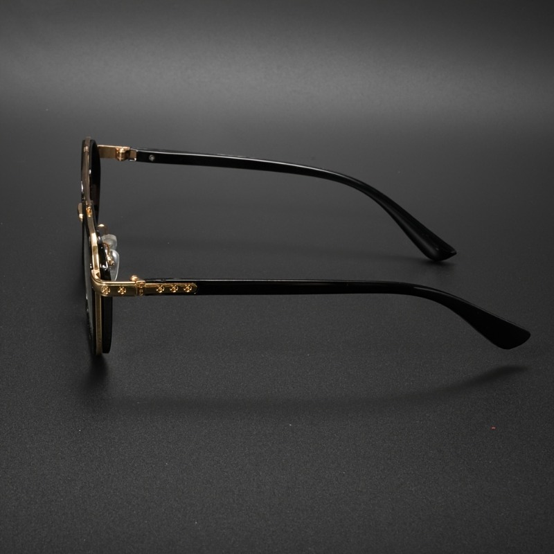 Nouvelles lunettes de mode européennes et américaines pour hommes et femmes, monture décorative, même style steampunk rétro pour les fêtes