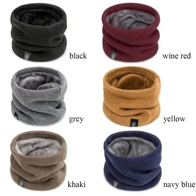 Écharpe de sport tricotée pour hommes et femmes, cache-visage doux, à la mode, pour patinage d'hiver, course à pied, randonnée, col épais résistant au froid