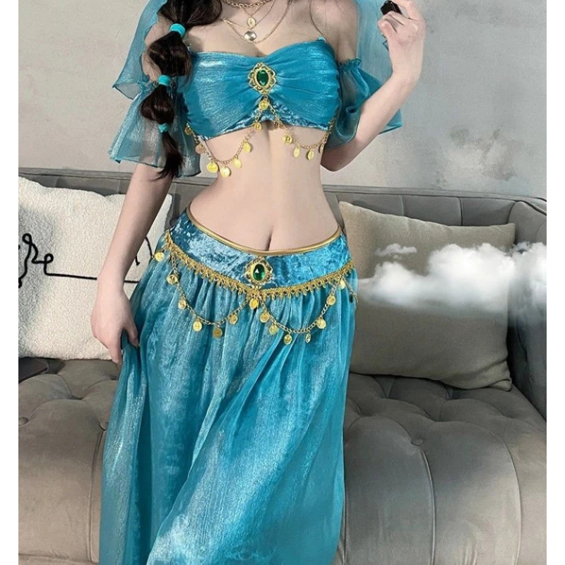 Costumes de danse orientale sexy, tenues de déesse indienne, costumes exotiques pour hôtels et boîtes de nuit