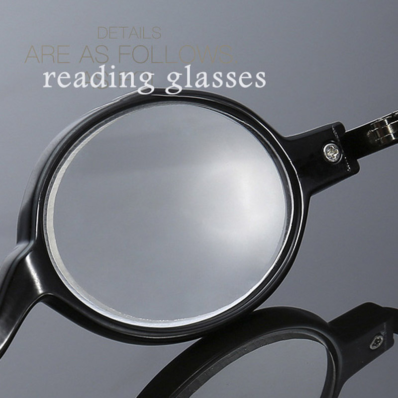 Petites lunettes de lecture rondes pour hommes et femmes, en métal avec monture de combinaison en plastique, lunettes élégantes de haute qualité pour lecteurs + 1.0 à + 4