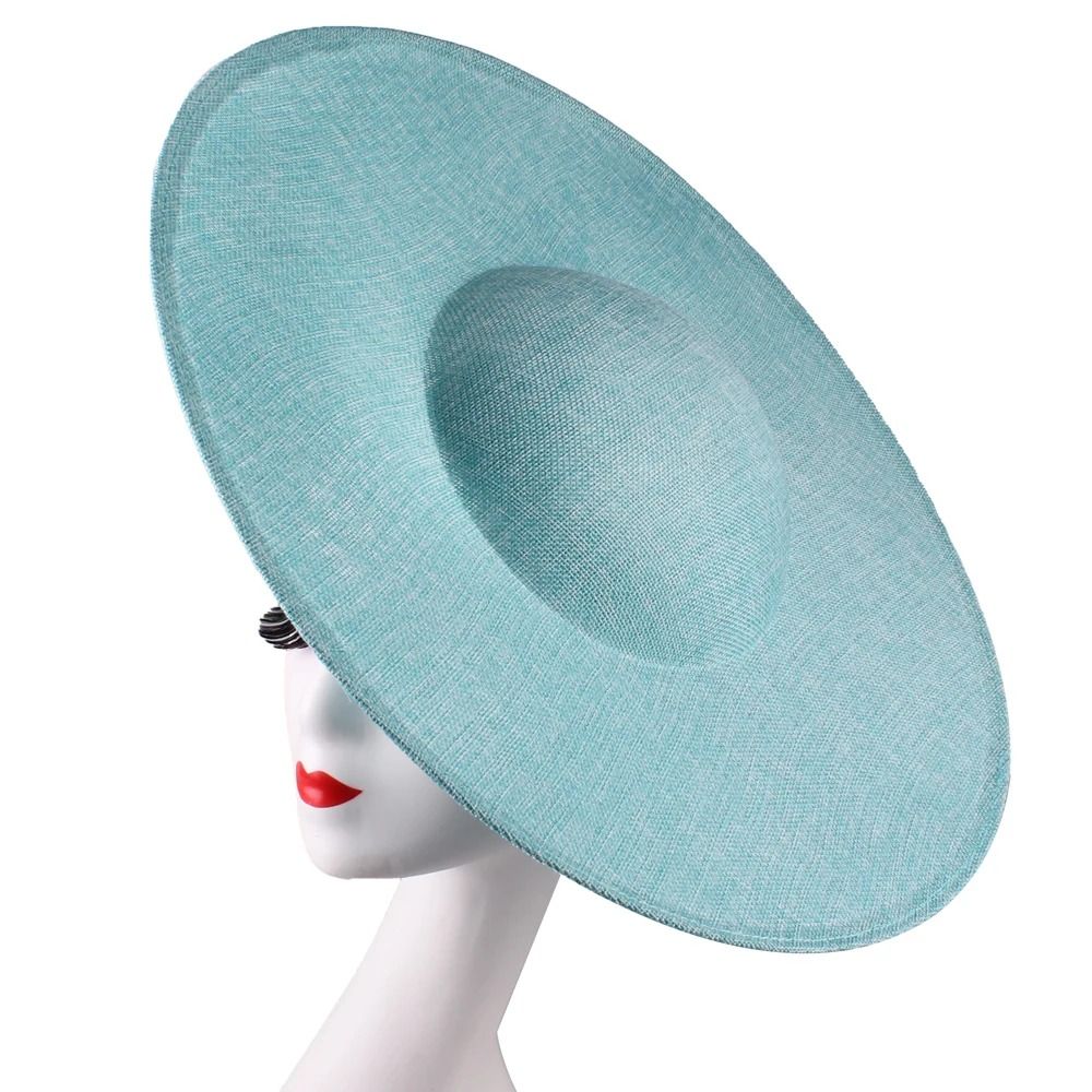 Grande base pour fascinateurs 40 cm, accessoires capillaires DIY, chapeau, coiffe de mariage pour femme, chapeau de courses pour femme, chapeau de cérémonie