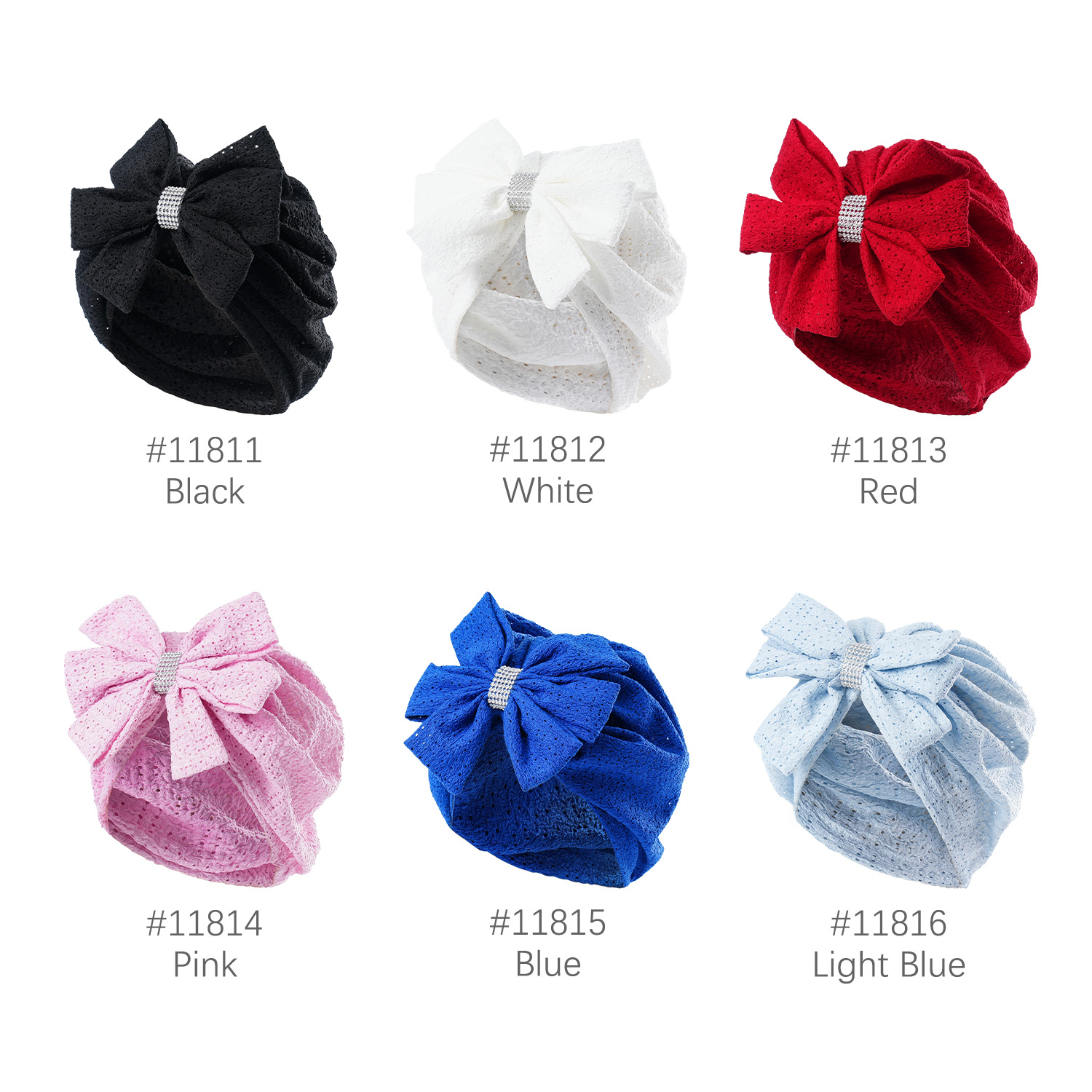 Turban noué transparent en maille respirante pour femmes, bonnet à nœuds, bonnet pour fille, enveloppements de tête, document solide, mode estivale