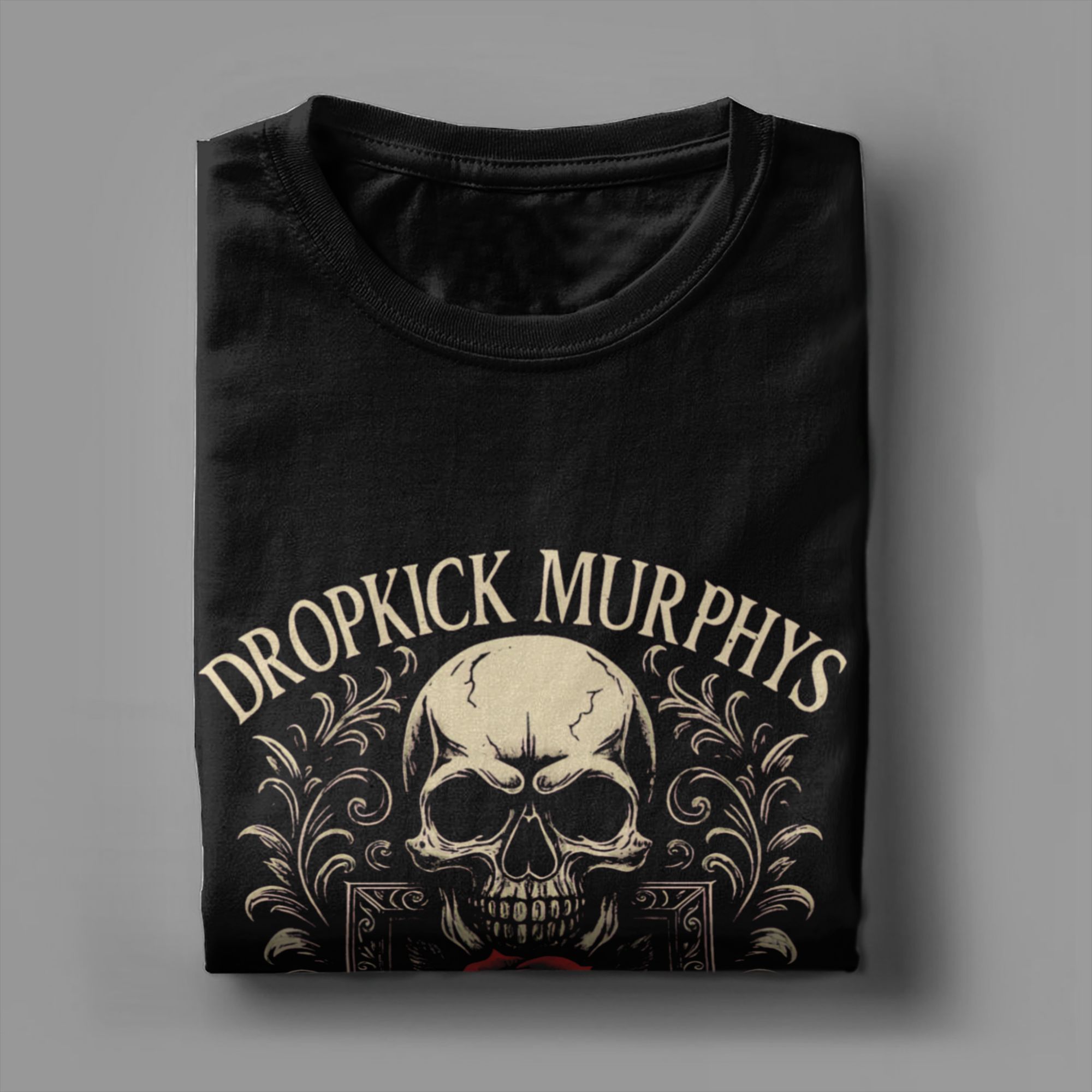 T-shirt décontracté Beach Dropkick Murphys, signé et scellé au sang, T-shirts à la mode en coton pour hommes, vêtements imprimés classiques