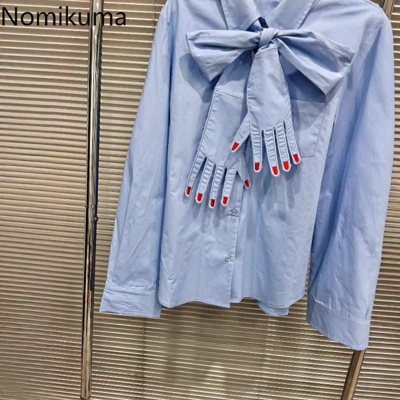 2026 Blouses pour femmes tendance, hauts élégants à manches longues, chemises décontractées style preppy, chemisiers chics décontractés