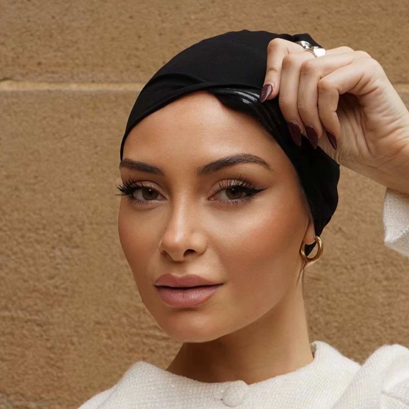 Nouveau doux Modal musulman anti-dérapant intérieur Hijab casquette Islam sous-écharpe Bonnet inde chapeau bandeau Turbante Mujer Ramadan casquette de prière