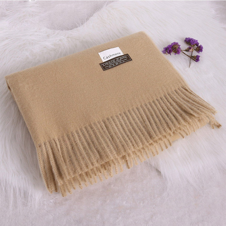 Femmes hiver doux chaud cachemire écharpe marque de luxe laine foulards kaki Pashmina châles noir hommes Poncho cachemire écharpes