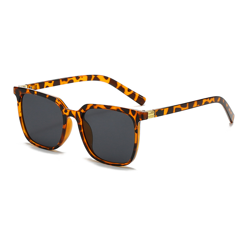 Marque de luxe vintage à la mode grandes lunettes de soleil carrées pour femmes hommes mode unisexe lunettes de soleil décontractées en plein air uv400 parasol lunettes