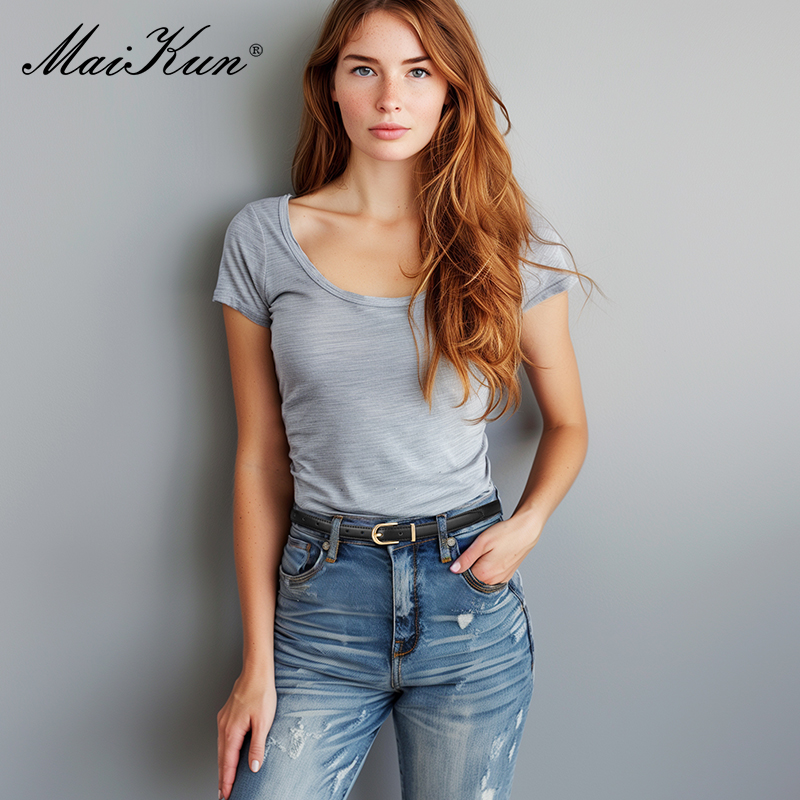 Maikun ceinture fine pour femmes boucle en alliage d'or ceinture en simili cuir pour robe