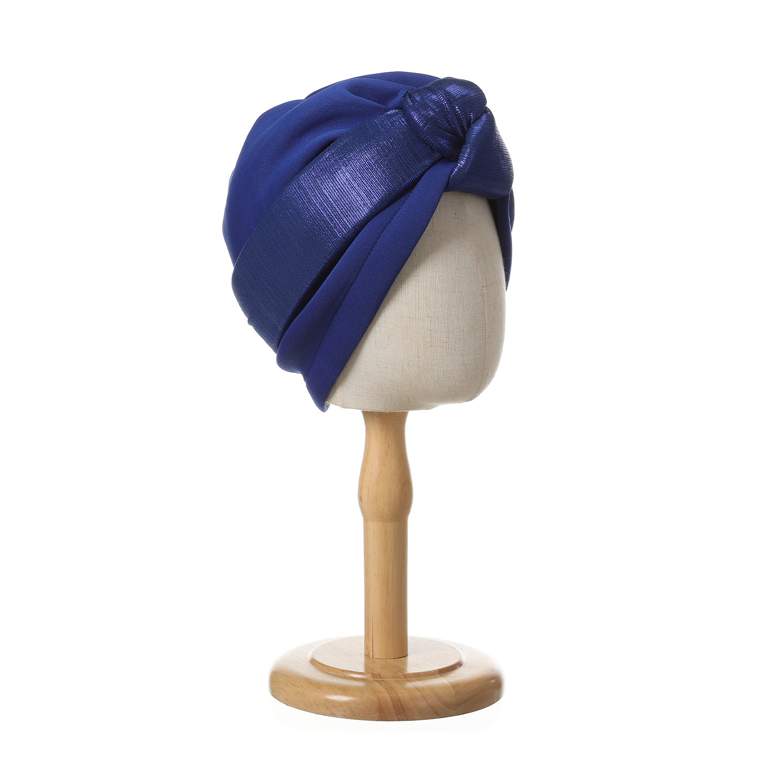 Bonnet pour femmes, Turban, bourgeon plié, foulard exquis, décontracté, confortable, mode, polyvalent, chaud, chapeau croisé, bord froissé, dentelle